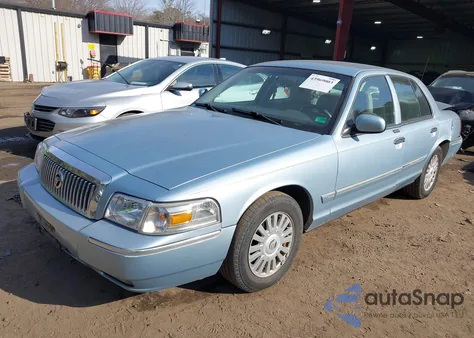 2008 Mercury Grand Marquis Gs from USA, damaged, VIN 2MEFM74V18X631669
